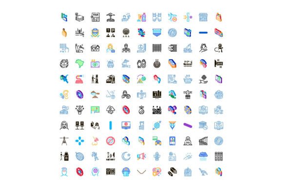 Download Digital Assets Line Icons Collection for - Icon Collection