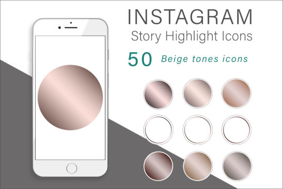 Download Beige Tones Instagram Highlights Icons - Icon Collection