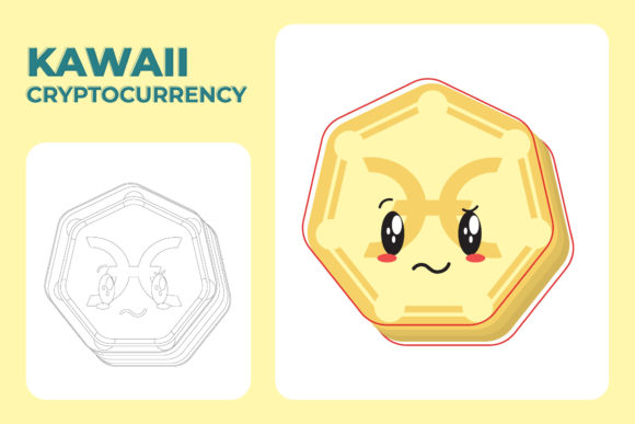Download Kawaii Icon Coin Holo Cryptocurrency - Icon Collection
