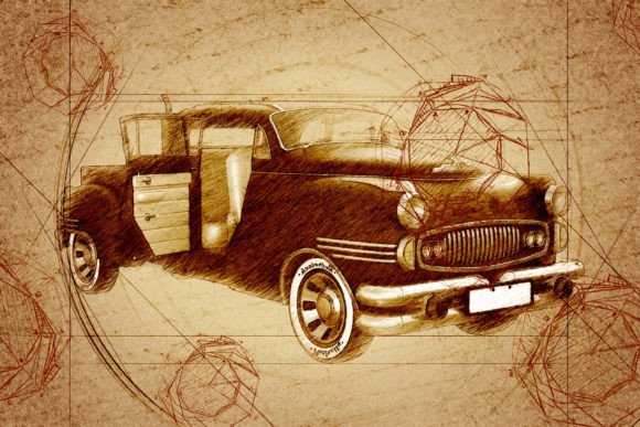 Download Vintage Truck Printable Graphics Pack 19 - Graphic Collection