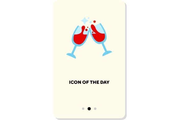 Download Cold Drinks Flat Icon. Red Liquid, Toast - Icon Collection
