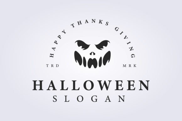 Download Creepy Halloween Face Vector Logo Icon - Icon Collection