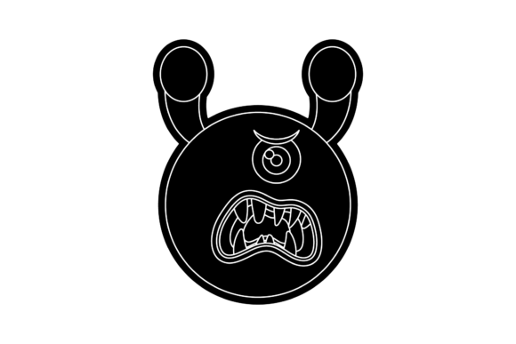Download Monster Icon Design Scary Silhouette - Icon Collection