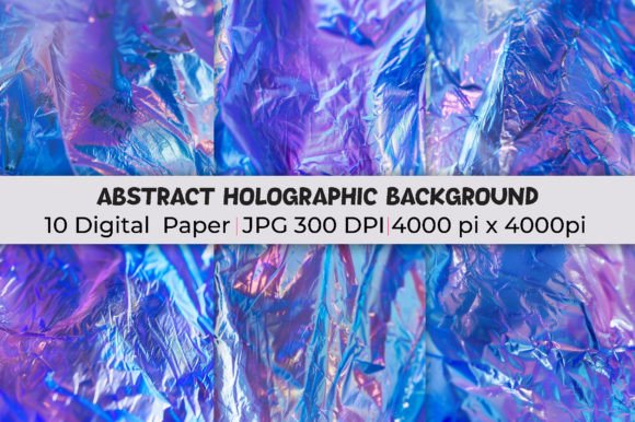 Download Abstract Holographic Background - Graphic Collection
