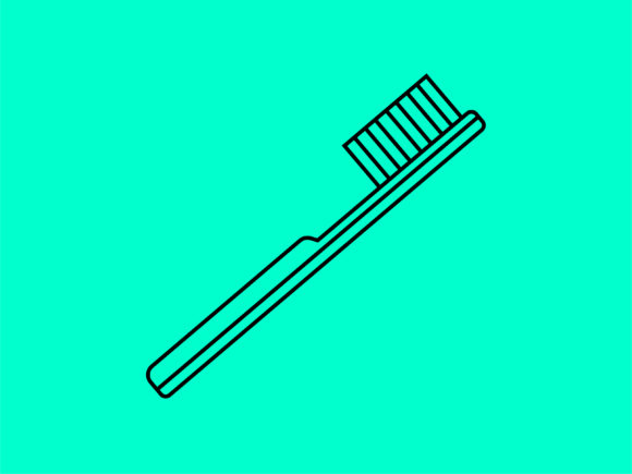 Download Icon Standart Toothbrush Art - Icon Collection