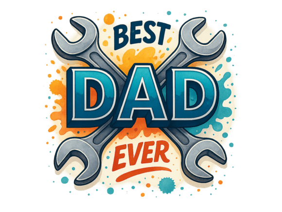 Download Best Dad Ever Happy Father's Day PNG - Best Collection