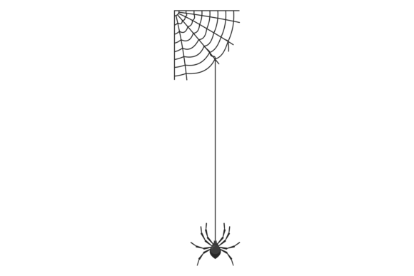 Download Cobweb with Hanging Spider. Grungy Insec - Grungy Collection