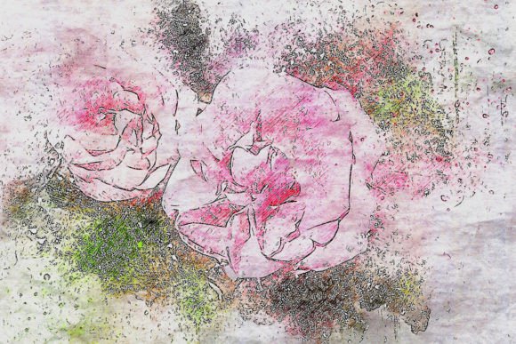 Download Printable Flower Graphics Pack# 06 - Flower graphics Collection