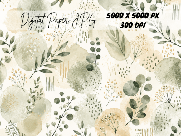 Download Sage Green Vintage Floral Rose Pattern - Rose pattern Collection